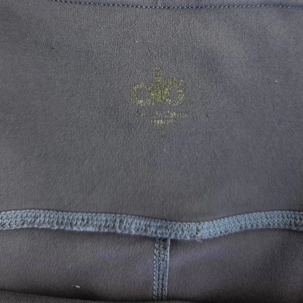Alo Airbrush Leggings Gray Sculpting‎ Womens Small Yoga & Premium Athleisure EUC